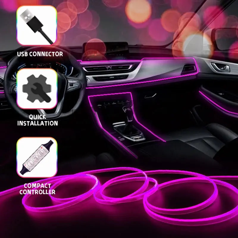 Dashboard Fiber Led - Lasienda