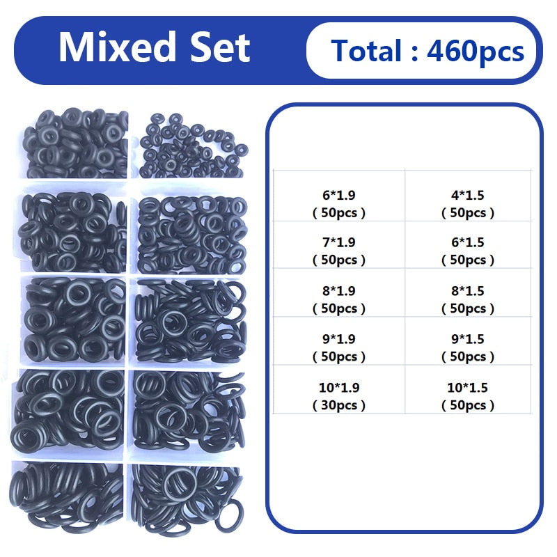 Black O Ring Rubber Gaskets Seal - Lasienda