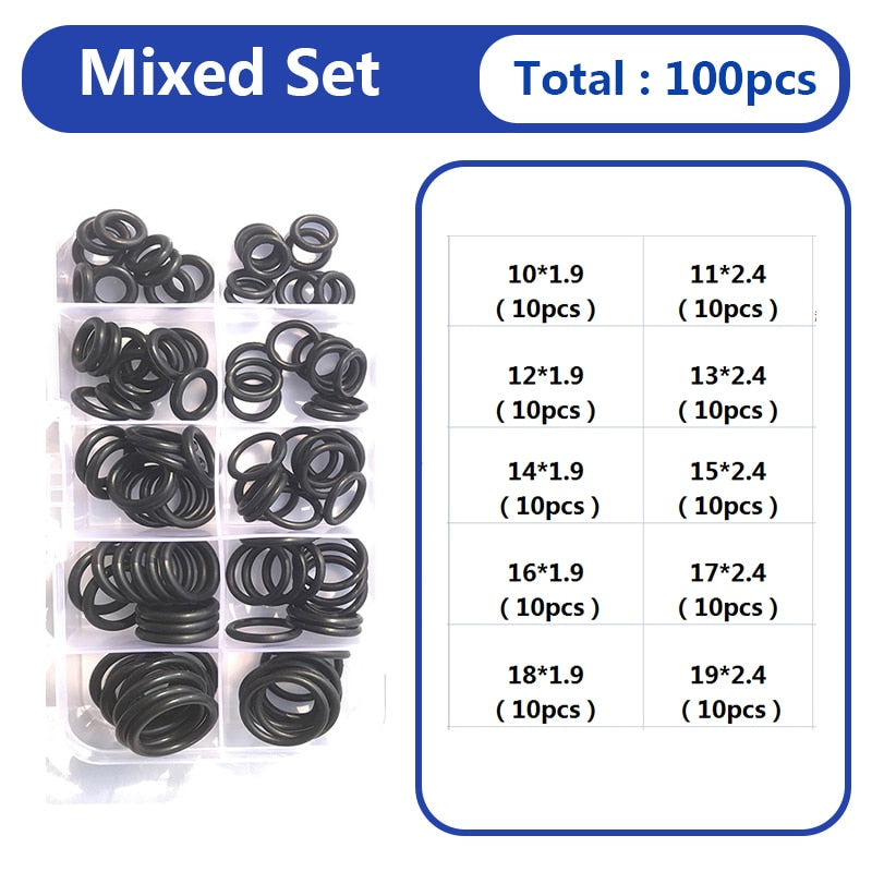 Black O Ring Rubber Gaskets Seal - Lasienda