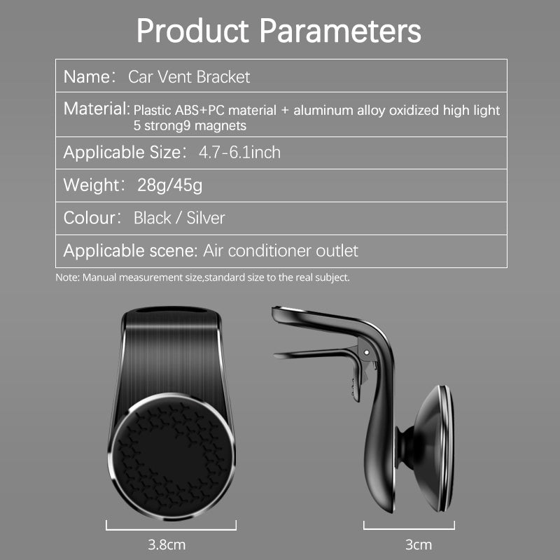 Magnetic Car Phone Holder - Lasienda