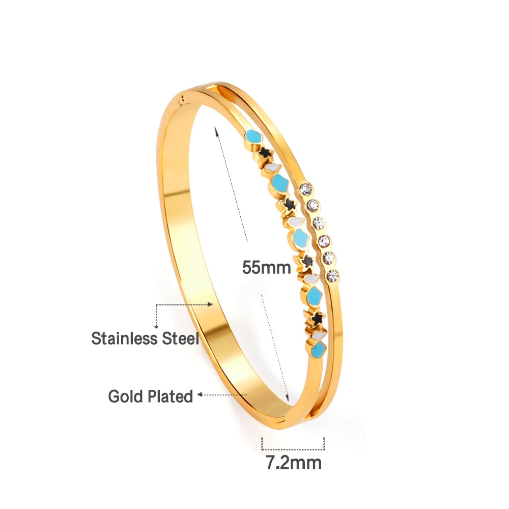 Zirconia bracelet - Lasienda