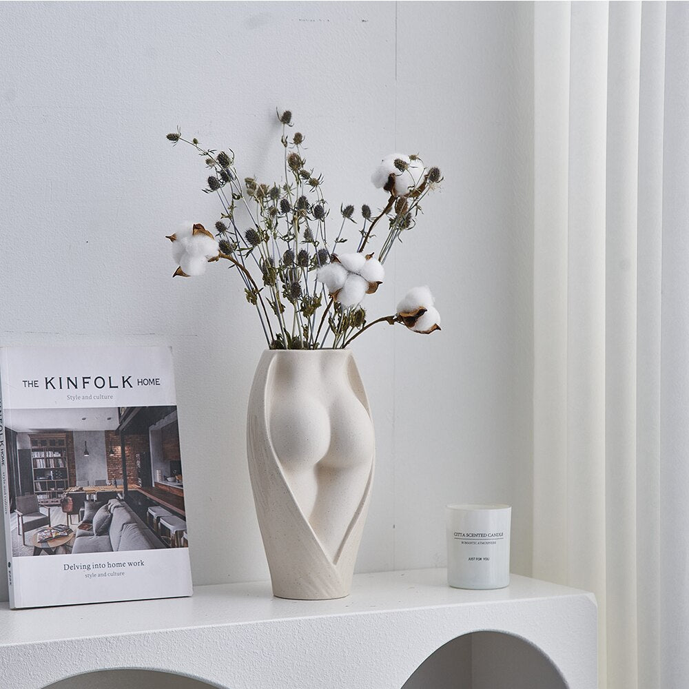 Half naked ceramic vase - Lasienda