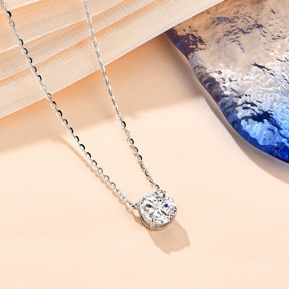 Moissanite Diamond Necklace - Lasienda