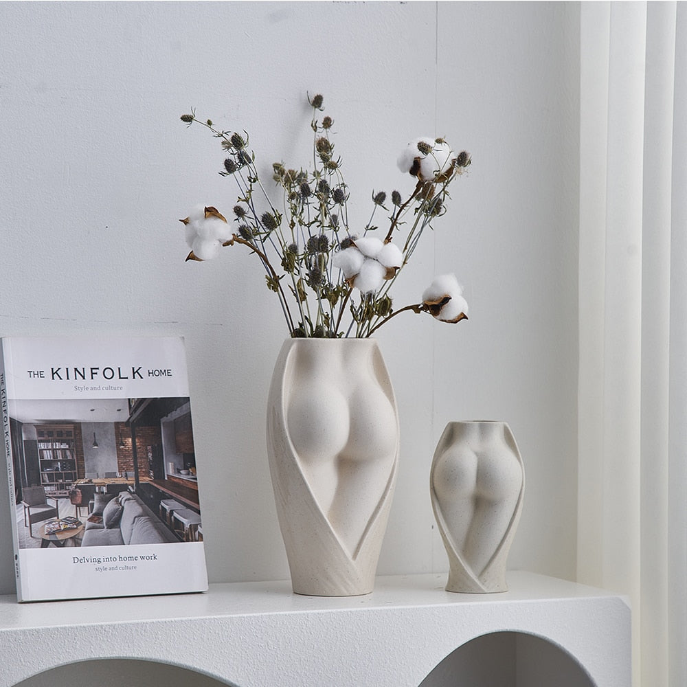 Half naked ceramic vase - Lasienda