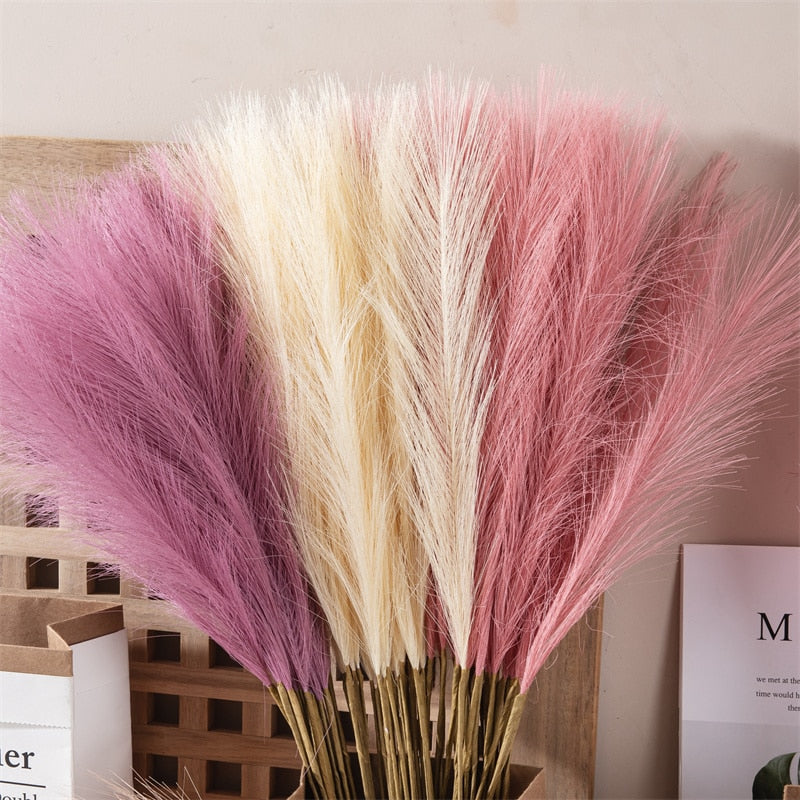 Fluffy artificial flowers - Lasienda