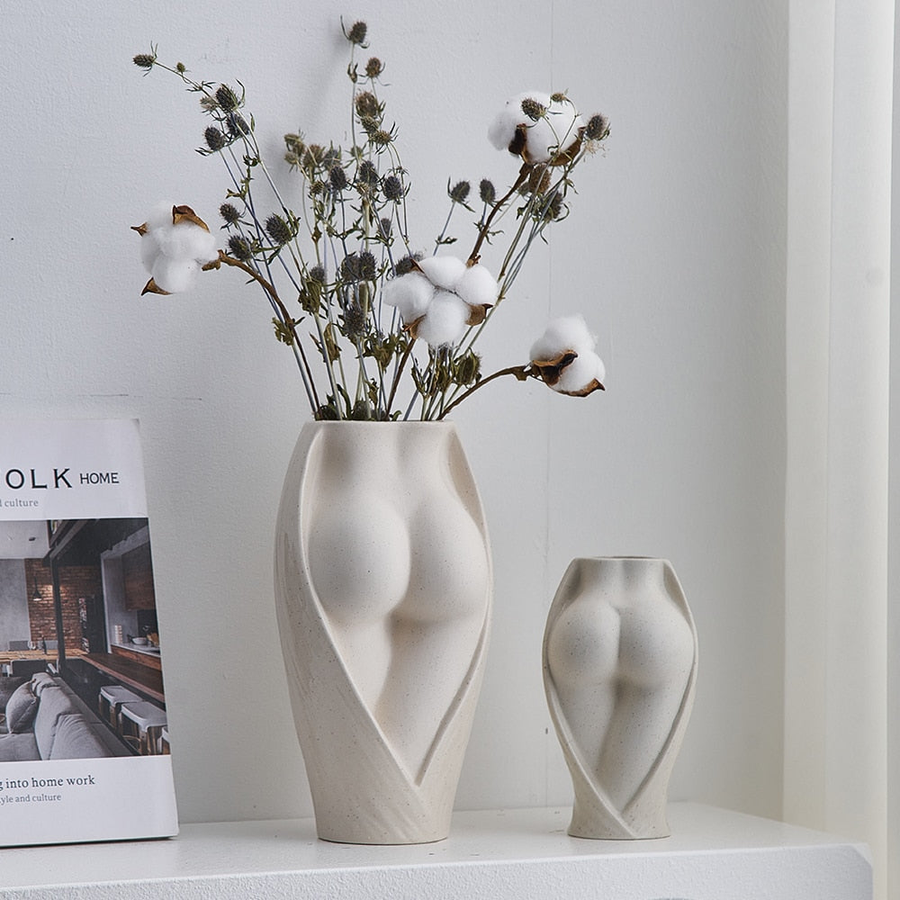 Half naked ceramic vase - Lasienda