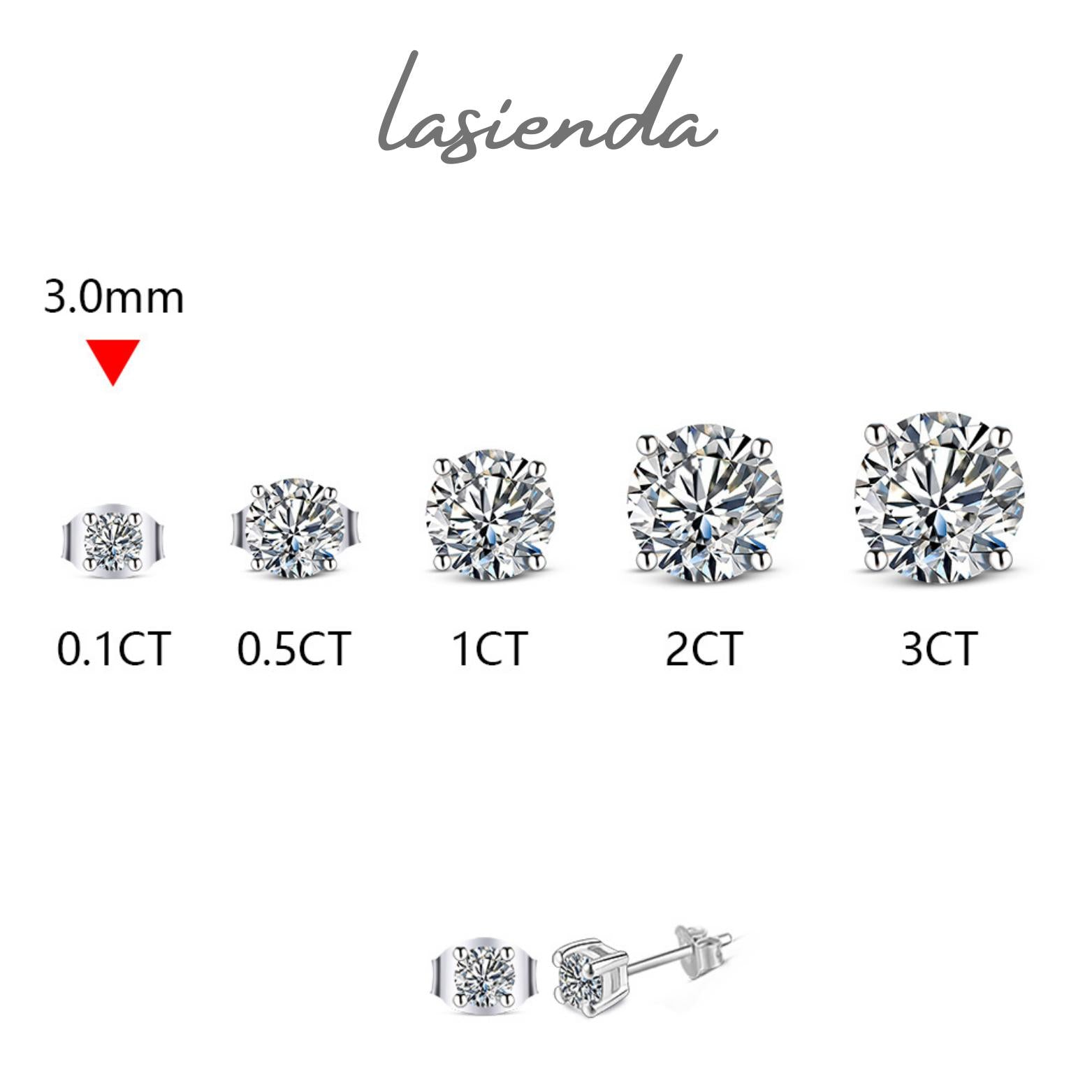Moissanite Diamond Earing - Lasienda